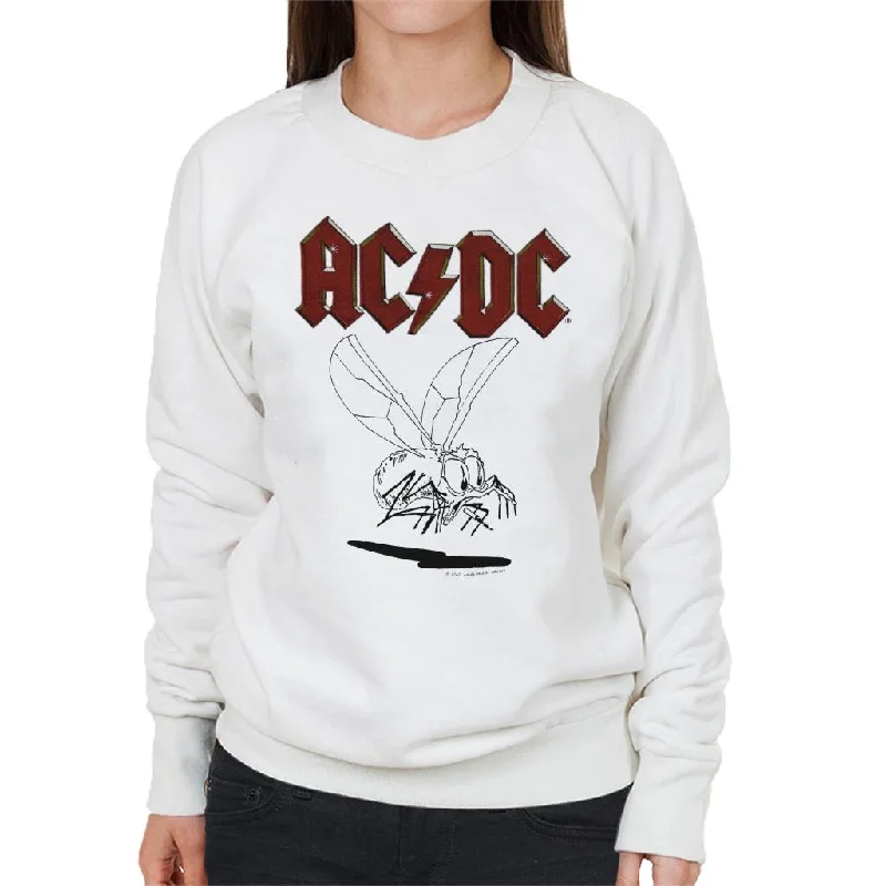 AC/DC Mosquito Sketch Women's Sweatshirt