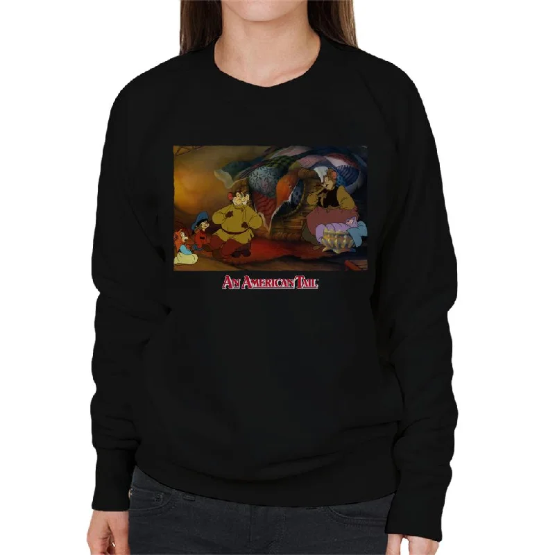 An American Tail Papa Tells A Story Women's Sweatshirt