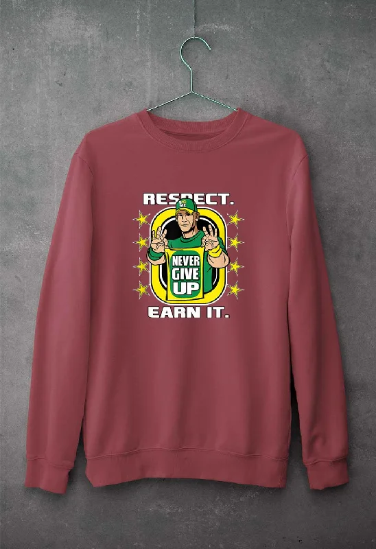 john cena never give up Unisex Sweatshirt for Men/Women