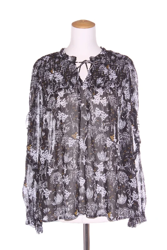 STATE OF PLAY - Safari print shirred blouse! 16