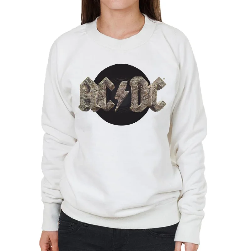 AC/DC Rock Logo Women's Sweatshirt