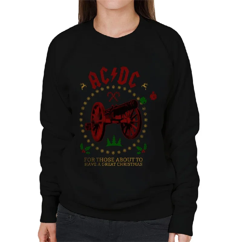 AC/DC Have A Great Christmas Women's Sweatshirt