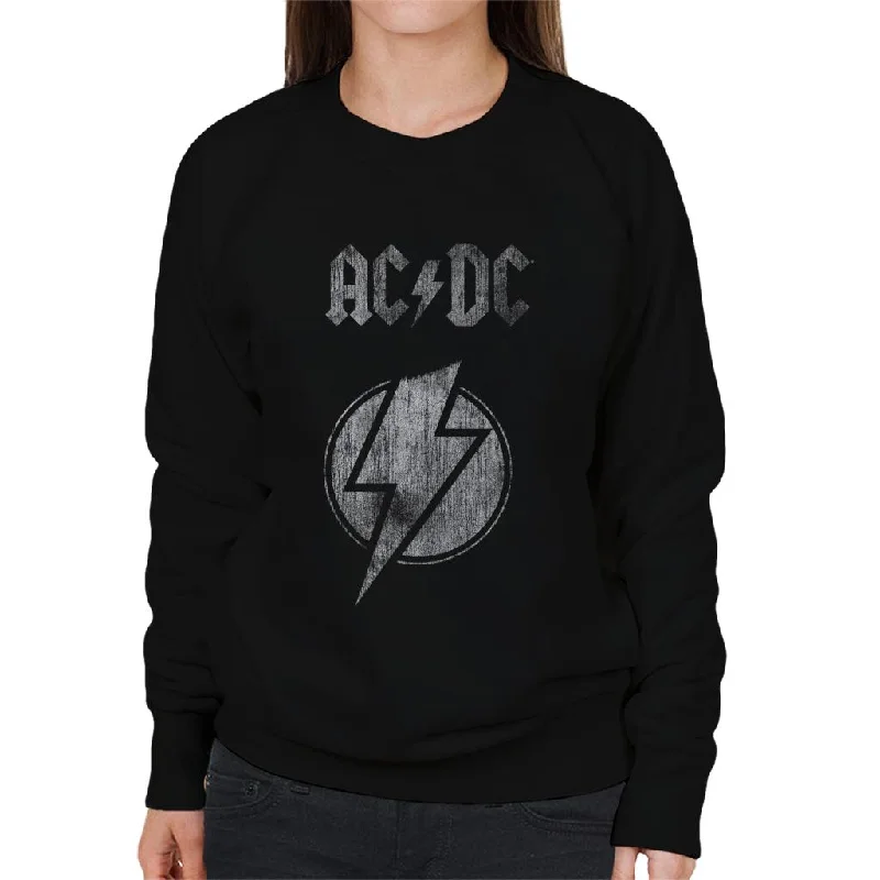 AC/DC Lightning Bolt Women's Sweatshirt