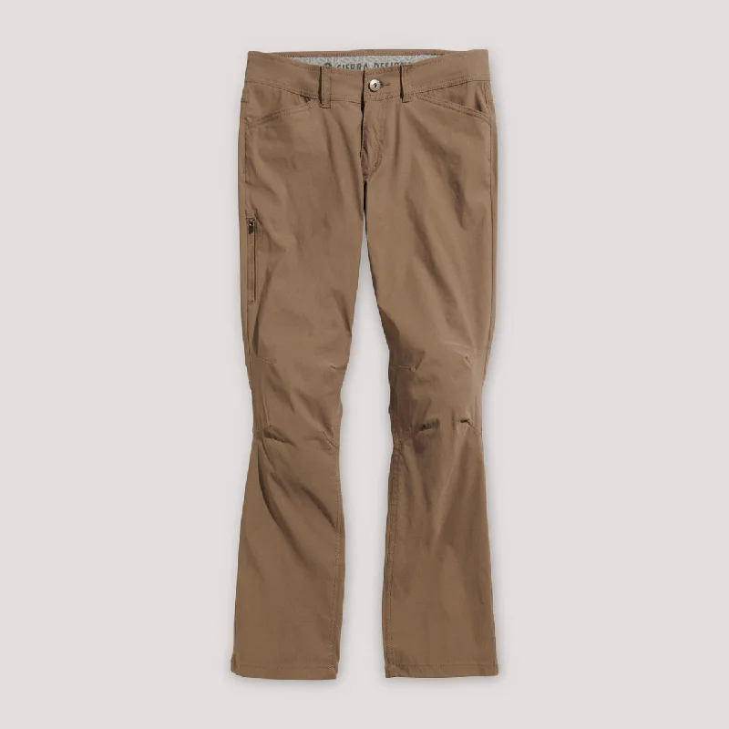 W's Inyo Stretch Pant - Mushroom Cozy Fitted Pants