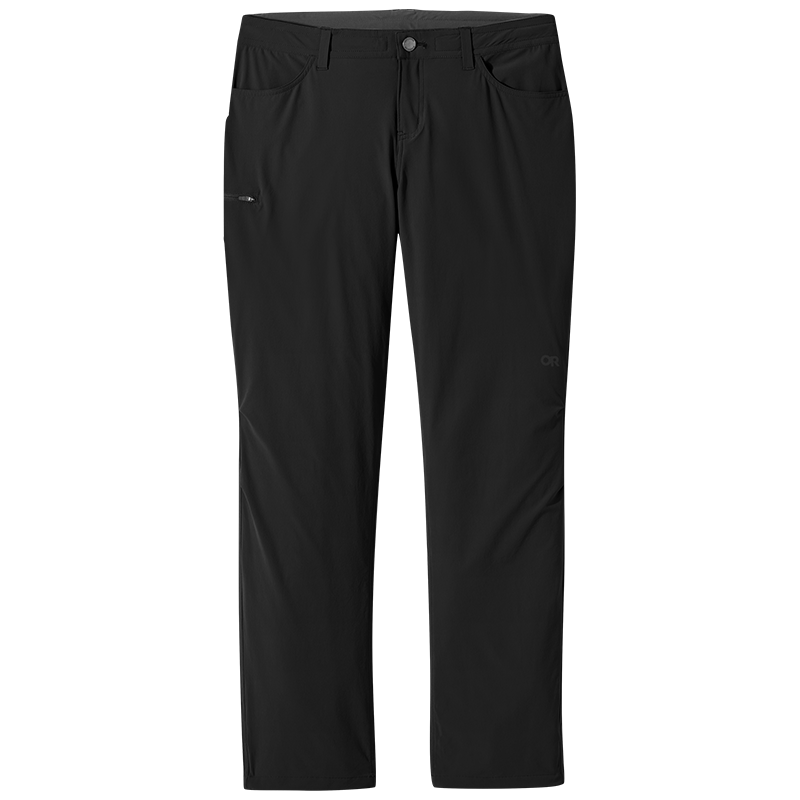Women's Ferrosi Pants Plus - Black Soft Stretch Trousers