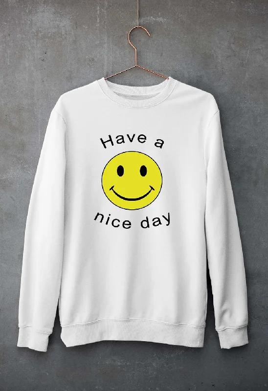 Nice Day Emoji Unisex Sweatshirt for Men/Women