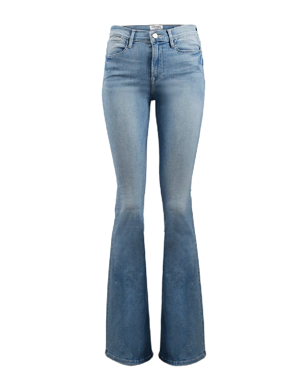Le High Flare Denim Pant Classic Bootcut Trousers