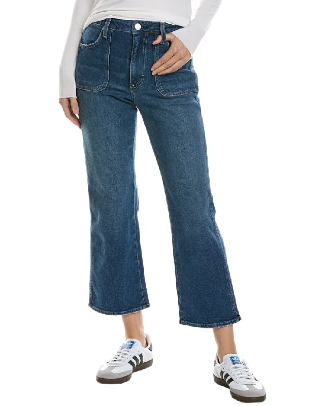 AMO Abigail Linger High-Rise Cropped Flare Jean