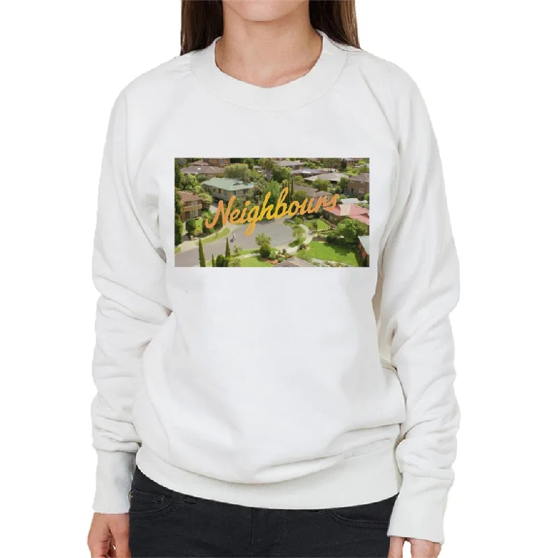 Neighbours Ramsay St Aerial Opening Women's Sweatshirt