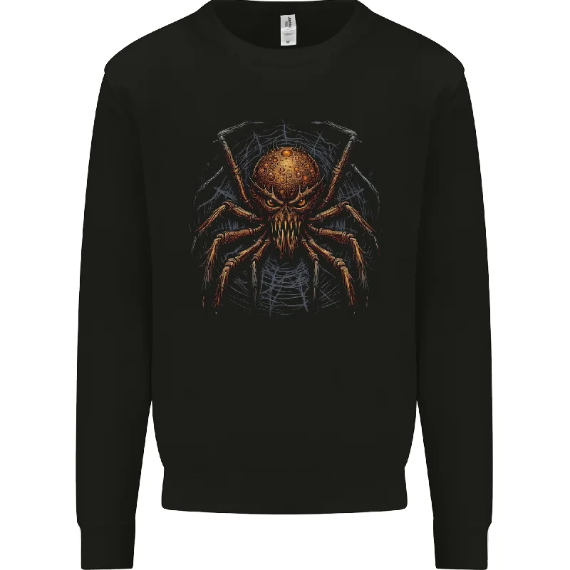 A Demon Spider Halloween Evil Mens Sweatshirt Jumper