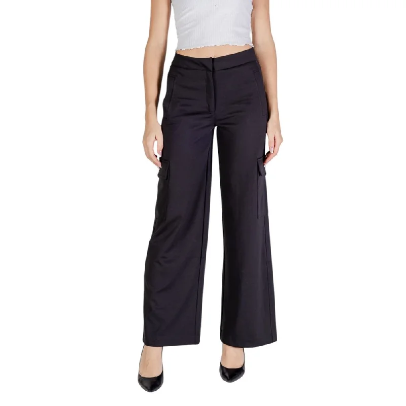 ICHI  Polyester Jeans & Women's Pant