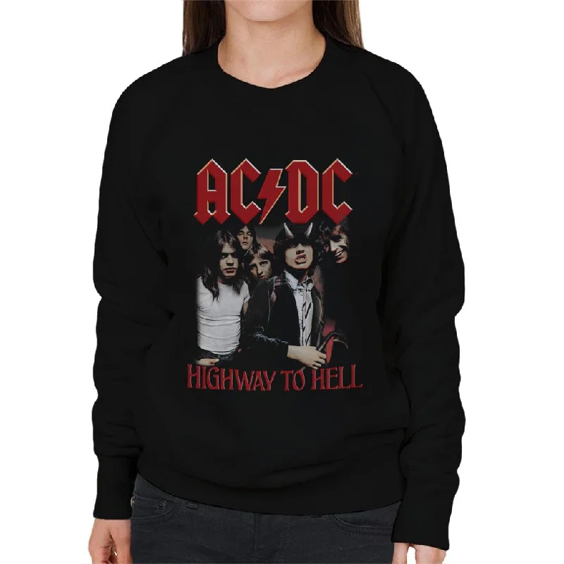 AC/DC Bandmates Highway To Hell Women's Sweatshirt