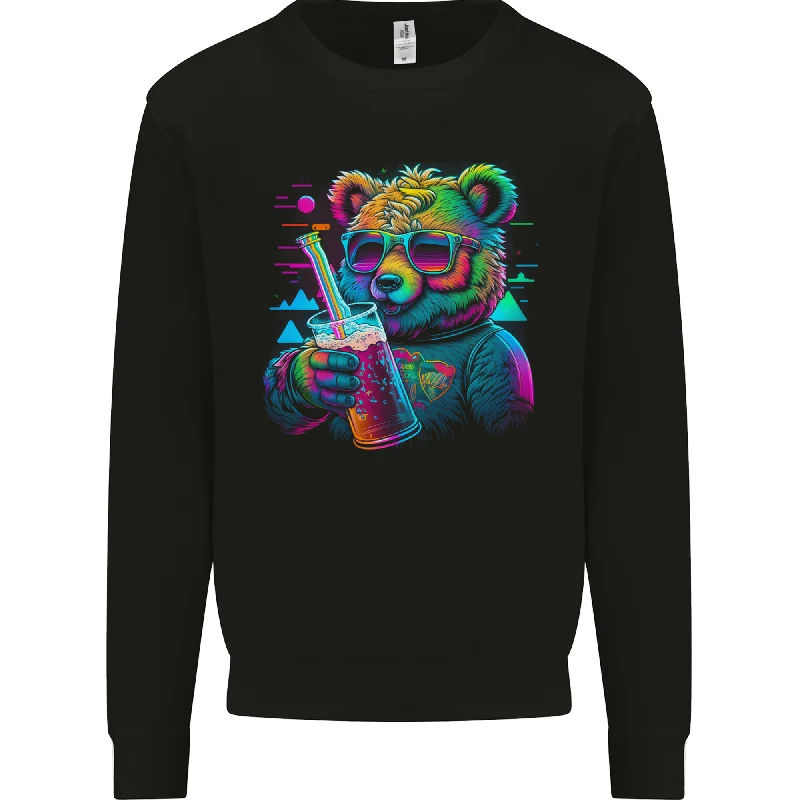 A Cool Bear Mens Sweatshirt Jumper