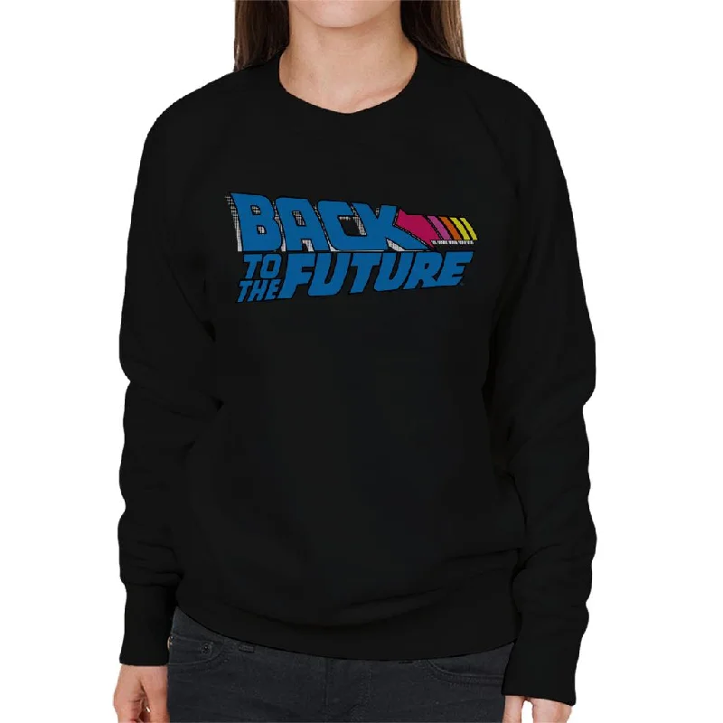 Back to the Future Stripped Arrow Women's Sweatshirt