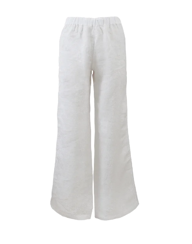 Lace Side Pull On Pant Stretch Fit Pants