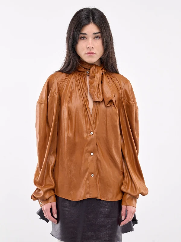 Now Blouse (1502004K-W00YV-COGNAC)