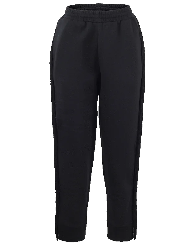 Fringe Trim Pant Soft Stretch Leggings