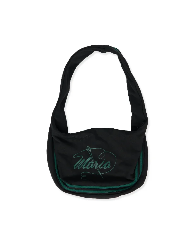 Maria Sweater Bag - Black / Green