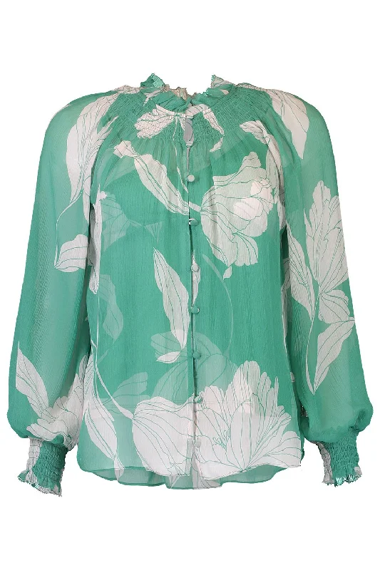 Andrea Blouse - Jade Iris