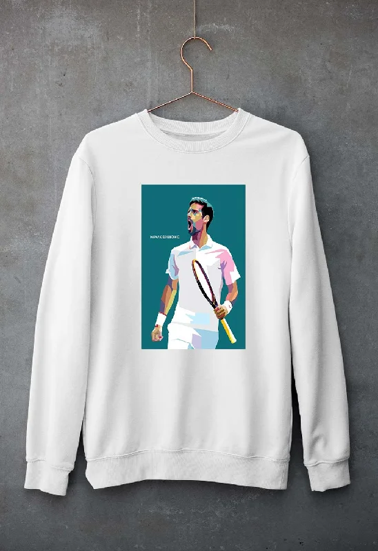 Novak Djokovic Tennis Unisex Sweatshirt for Men/Women