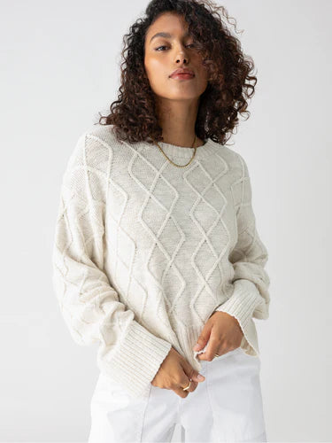 Sanctuary -  Coastal Cable Sweater