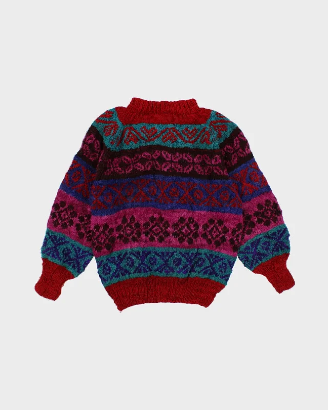 One Of A Kind Bolivian Wool Jumper - M