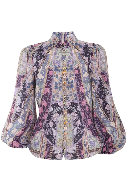 Celestial Spliced Blouse