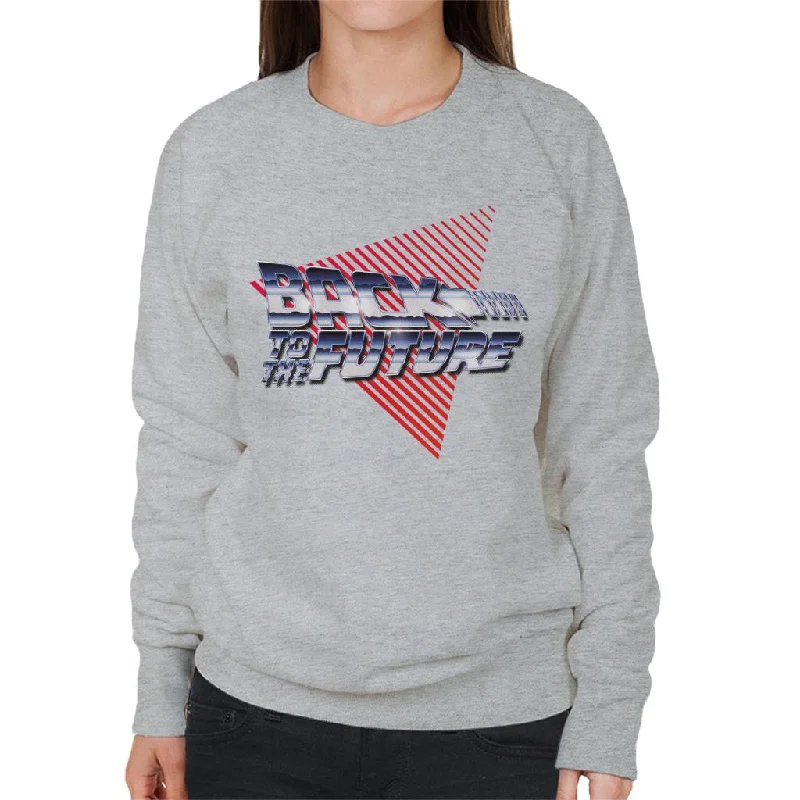 Back to the Future Red Strips Women's Sweatshirt