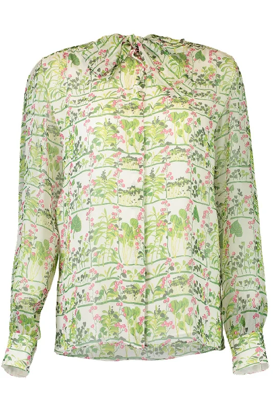 Georgette Fleuris Blouse