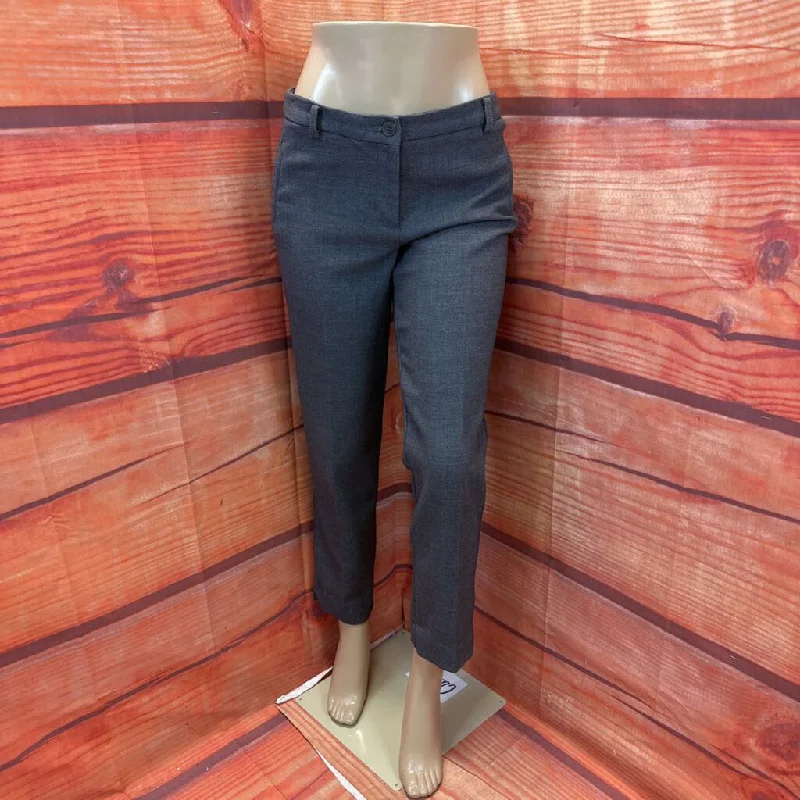 TALBOTS HAMPSHIRE GRAY PANTS SIZE 8 TCC Elegant Silk Pants