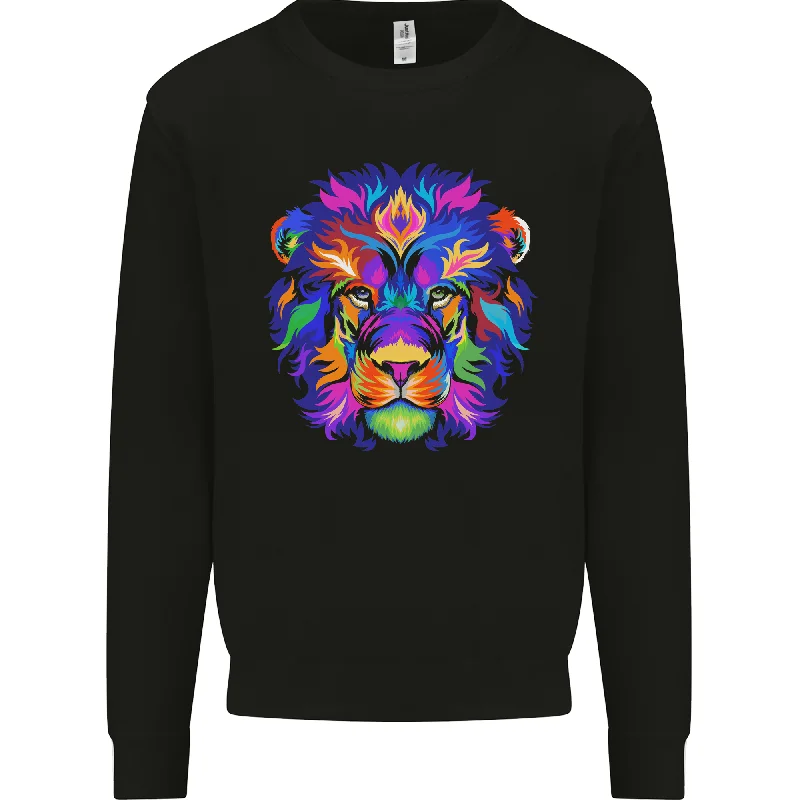 A Colourful Lion Mens Sweatshirt Jumper