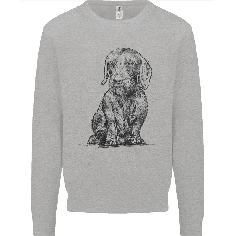 A Dachshund Dog Mens Sweatshirt Jumper