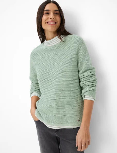 Lesley Sweater in Soft Sage