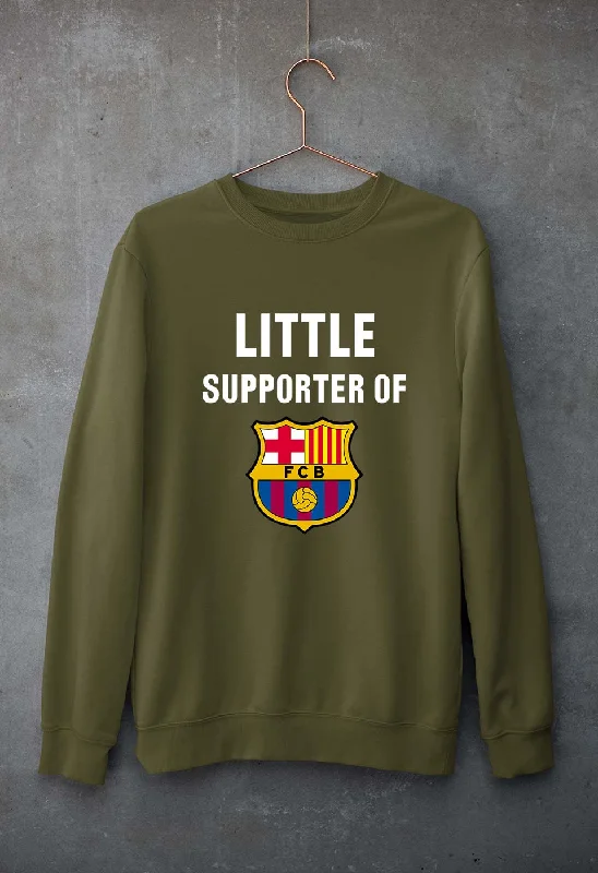 Little Supporter Barcelona Unisex Sweatshirt for Men/Women