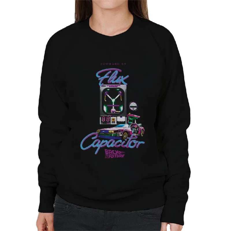 Back to the Future Flux Capacitor 3D Women's Sweatshirt