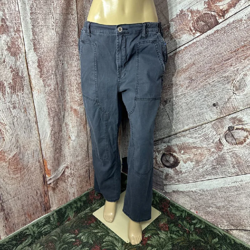 PILCRO DARK BLUE DISTRESSED PANTS SIZE 12 D2C Soft Sweatpants Style