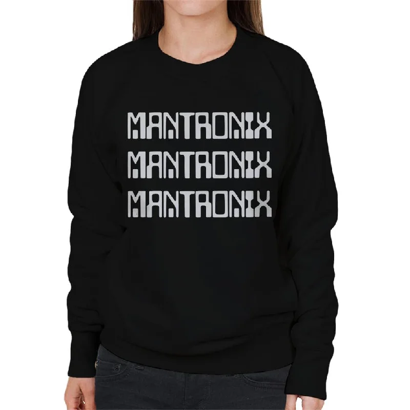 Mantronix White The Album Cover Women's Sweatshirt