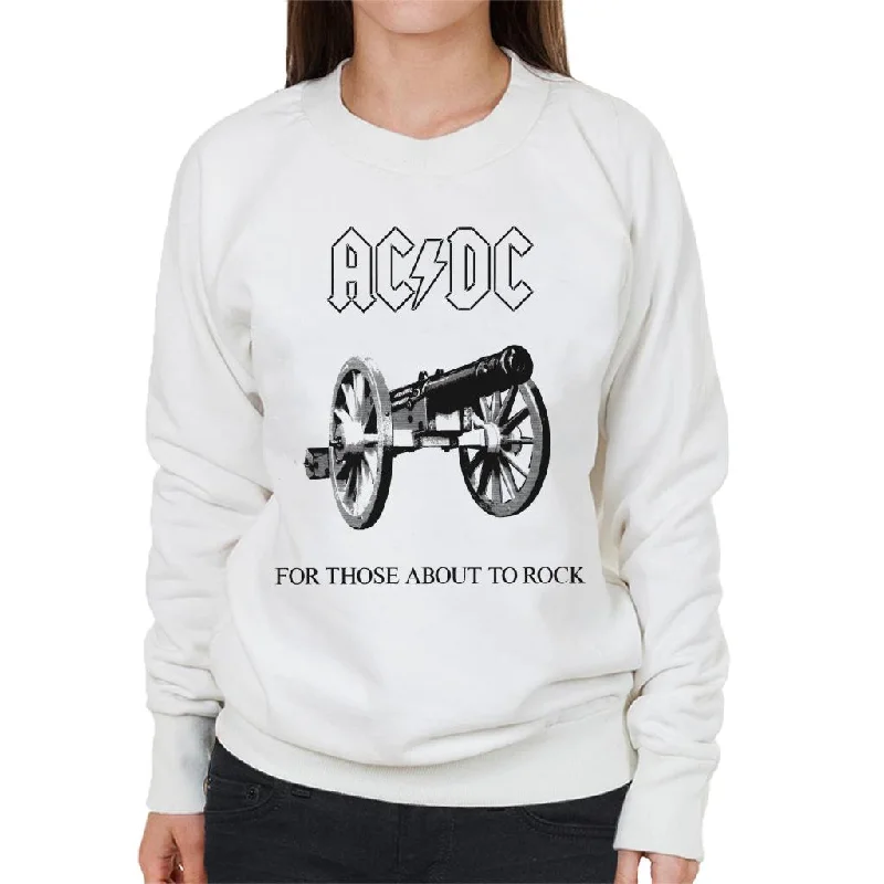 AC/DC For Those About To Rock Women's Sweatshirt