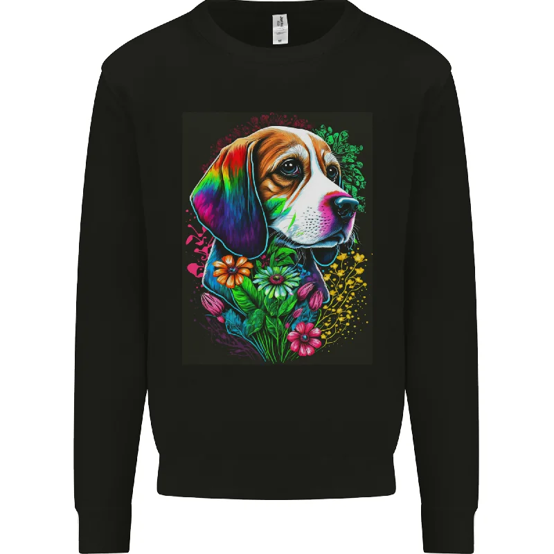 A Cool Basset Hound Dog Mens Sweatshirt Jumper