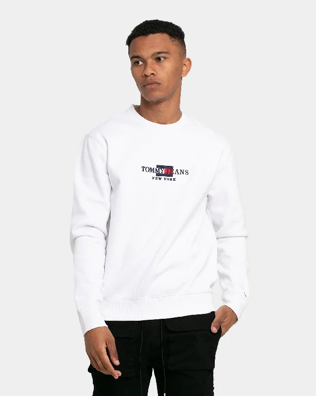 Tommy Jeans Timeless Crewneck White