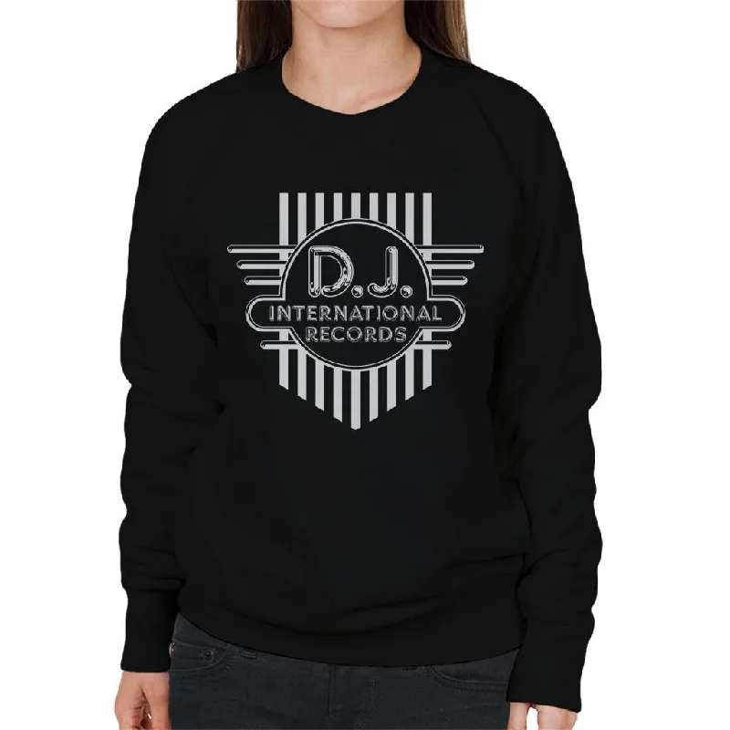 DJ International Records Cross Logo Women's Sweatshirt