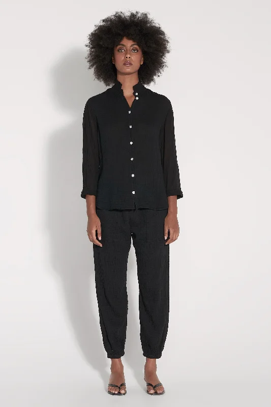 Black Lauren Blouse