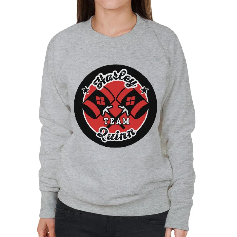 Batman Sports Harley Quinn Team Women's Sweatshirt