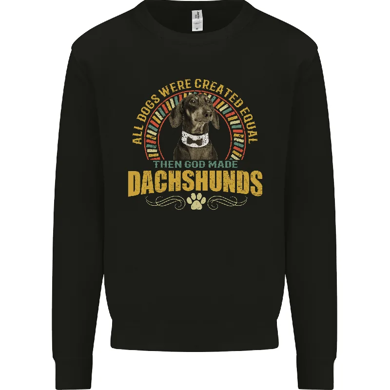 A Dachshund Dog Mens Sweatshirt Jumper