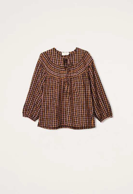 Jira Pintuck Blouse