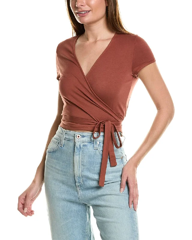 AG Jeans Kyaryo Wrap Top