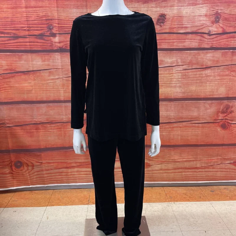 MAGGY LONDON 2 PC VELVET PANTS SIZE 6 PETITE TCC Relaxed Casual Leggings