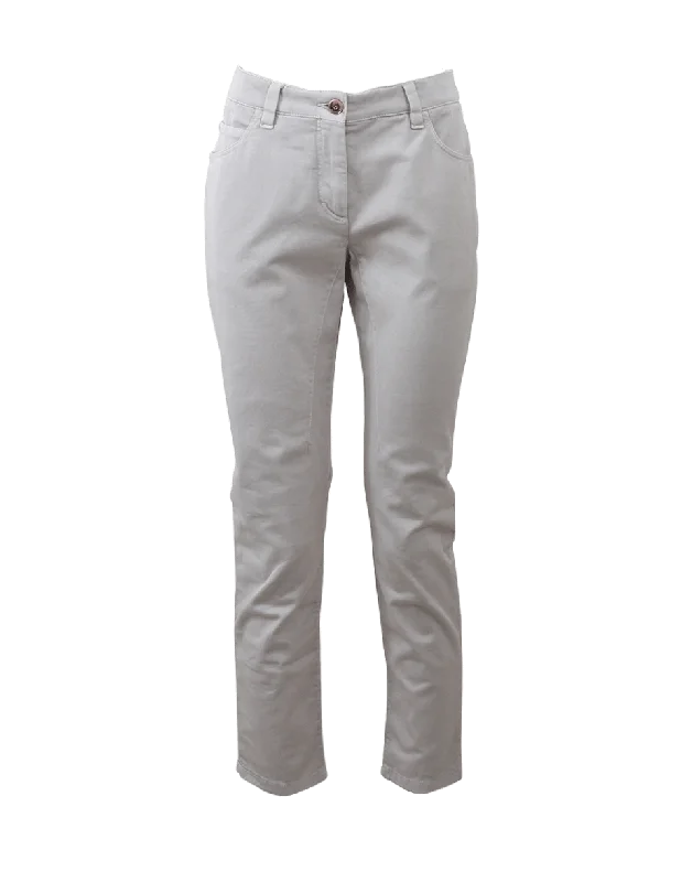 Loose Fit Denim Riding Pant Fashionable Jogger Pants