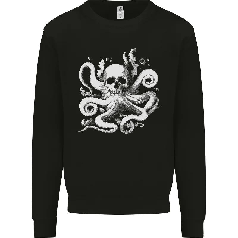 A Cthulhu Kraken Octopus Mythology Mens Sweatshirt Jumper