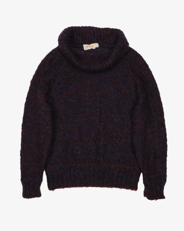 1980s Dalkeith Mohair Knitted Jumper - S